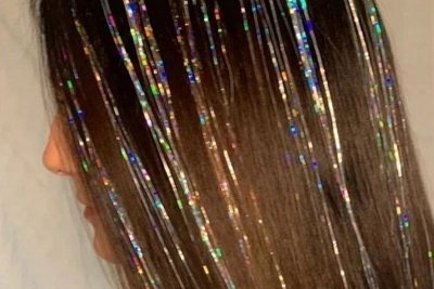 Hair tinsel, Svetlucave niti, popust